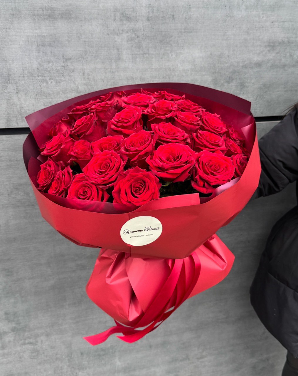 51 червона троянда "Символ Кохання"